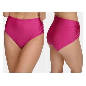 Calvin Klein Women's No Muffin Top Convertible Swim Bottoms